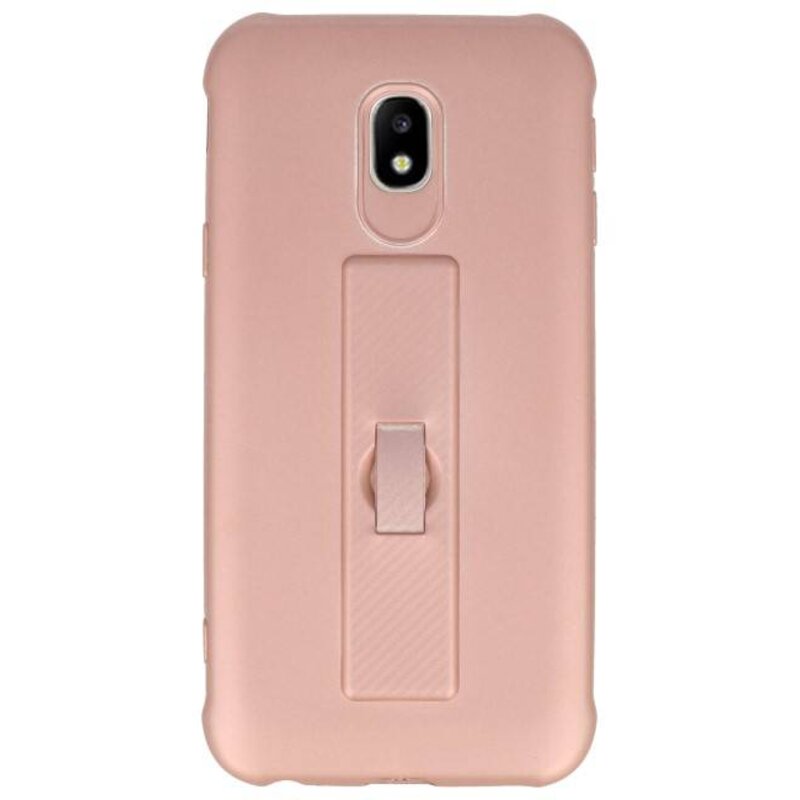 Carbon-Serie Gehäuse Samsung Galaxy J3 2017 Pink