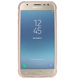 Carbon series hoesje Samsung Galaxy J3 2017 Roze