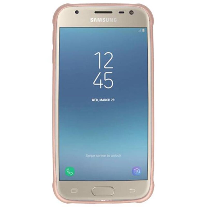 Custodia in carbonio serie Samsung Galaxy J3 2017 rosa