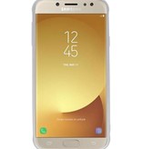 Custodia in carbonio serie Samsung Galaxy J5 2017 argento