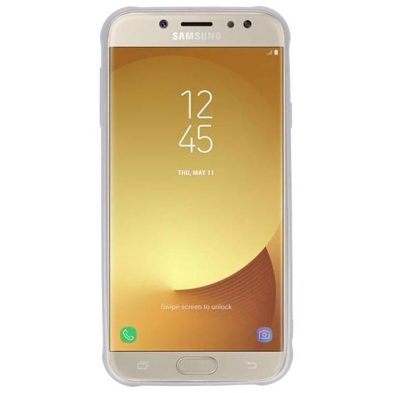 Carcasa de la serie Carbon Samsung Galaxy J5 2017 Silver