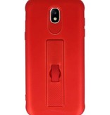 Carbon-Serie Gehäuse Samsung Galaxy J5 2017 Rot