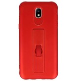 Custodia in carbonio serie Samsung Galaxy J5 2017 Rosso