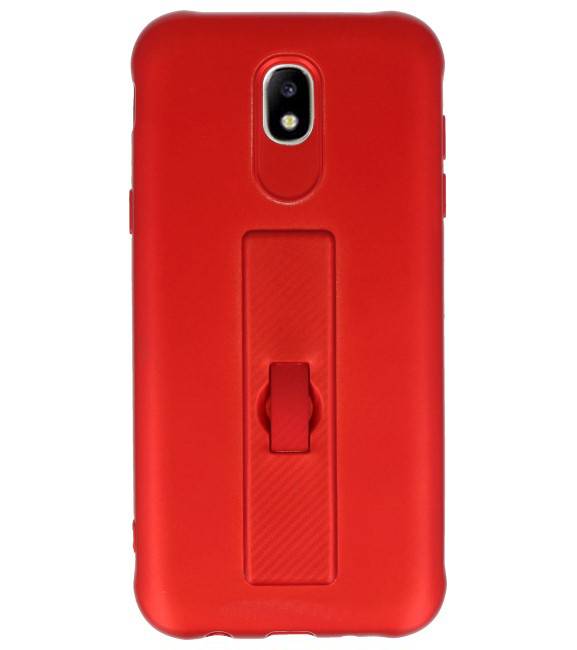 Carcasa de la serie Carbon Samsung Galaxy J5 2017 Red