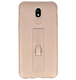 Coque de série en carbone Samsung Galaxy J5 2017 Gold