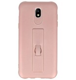 Carbon-Serie Tasche Samsung Galaxy J5 2017 Pink