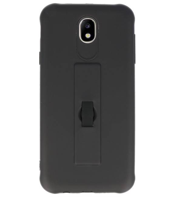 Carbon-Serie Tasche Samsung Galaxy J7 2017 Schwarz