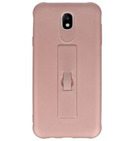 Carcasa de la serie Carbon Samsung Galaxy J7 2017 Rosa