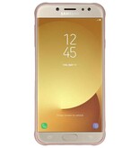 Coque de série en carbone Samsung Galaxy J7 2017 Rose