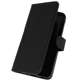 Bookstyle Wallet Cases Tasche für Galaxy J7 2018 Schwarz
