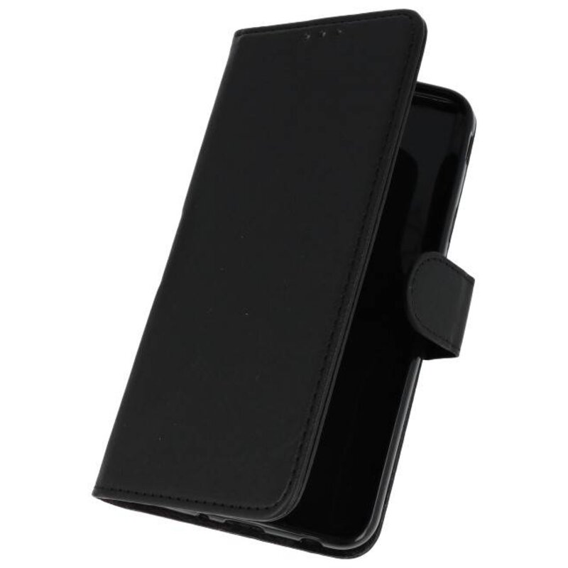 Funda de estuche para estuche Bookstyle para Galaxy J7 2018 Black