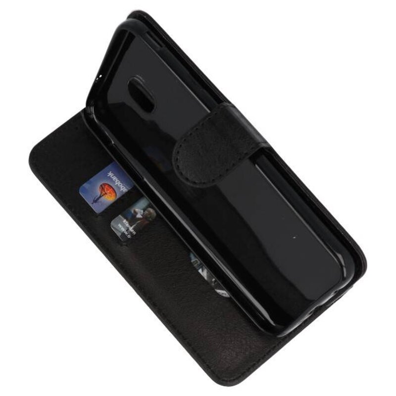Bookstyle Wallet Cases Case for Galaxy J7 2018 Black