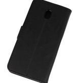 Bookstyle Wallet Cases Taske til Galaxy J7 2018 Black