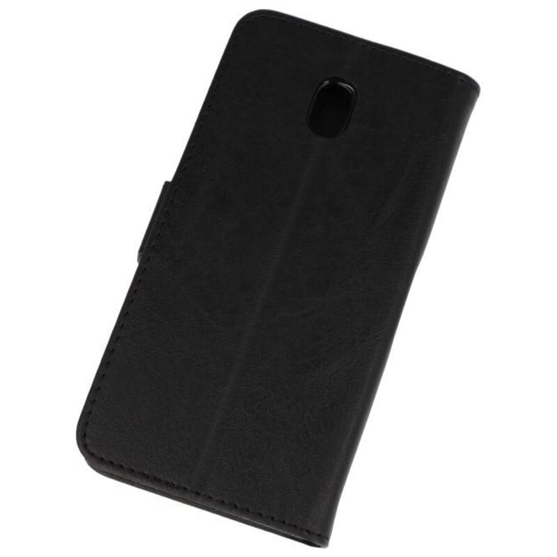 Etui Portefeuille Bookstyle pour Galaxy J7 2018 Noir