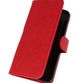 Bookstyle Wallet Cases Hoesje voor Galaxy J7 2018 Rood