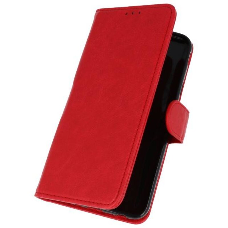 Bookstyle Wallet Cases Case for Galaxy J7 2018 Red