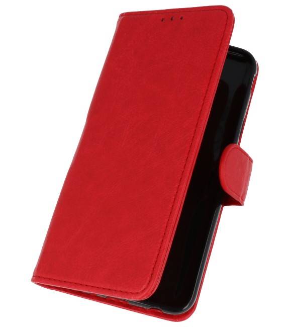 Bookstyle Wallet Cases Hoesje voor Galaxy J7 2018 Rood