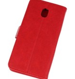 Bookstyle Wallet Cases Hoesje voor Galaxy J7 2018 Rood