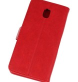 Bookstyle Wallet Cases Tasche für Galaxy J7 2018 Rot