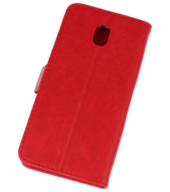 Bookstyle Wallet Cases Case for Galaxy J7 2018 Red