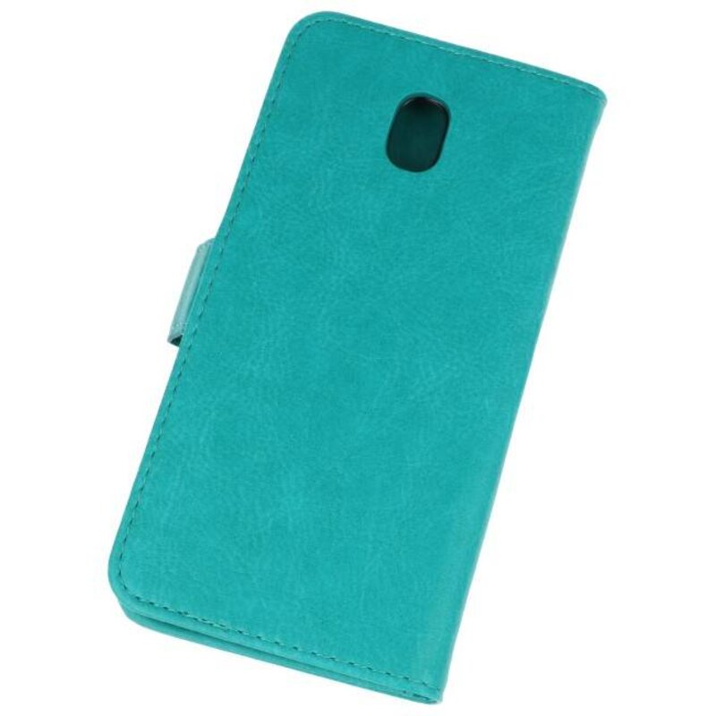 Custodia a portafoglio per Custodia per Galaxy J7 2018 Verde