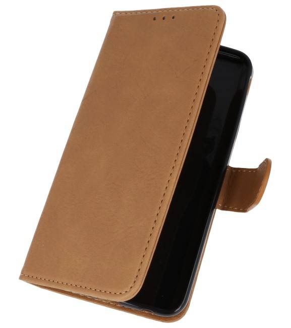 Bookstyle Wallet Cases Hoesje voor Galaxy J7 2018 Bruin