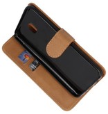 Bookstyle Wallet Cases Case for Galaxy J7 2018 Brown