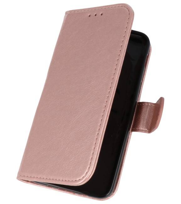 Estuche para maletas Bookstyle Wallet para Galaxy J3 2018 Pink