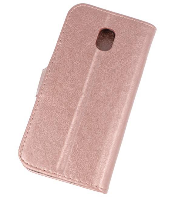 Bookstyle Wallet Cases Hoesje voor Galaxy J3 2018 Roze