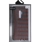 Croco Hard Case for Samsung Galaxy S9 Plus Dark Brown