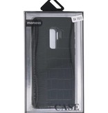 Croco Hard Case voor Samsung Galaxy S9 Plus Zwart