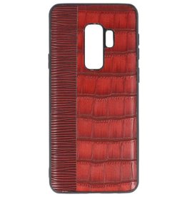 Croco Hard Case for Samsung Galaxy S9 Plus Red