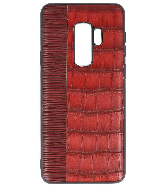 Croco Hard Case for Samsung Galaxy S9 Plus Red