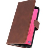 Bookstyle Wallet Cases Hoesje voor Galaxy J8 Mocca