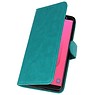 Etui Portefeuille Bookstyle pour Galaxy J8 Vert