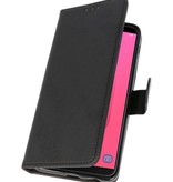 Funda de estuche para estuche Bookstyle para Galaxy J8 Black