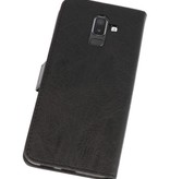 Bookstyle Wallet Cases Taske til Galaxy J8 Black