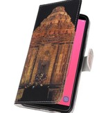 Temple 2 Bookstyle Tasche für Galaxy J8