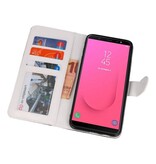 Funda de Bookstyle Temple 2 para Galaxy J8