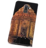 Funda de Bookstyle Temple 2 para Galaxy J8