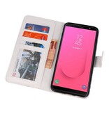 Temple 1 Bookstyle Case for Galaxy J8