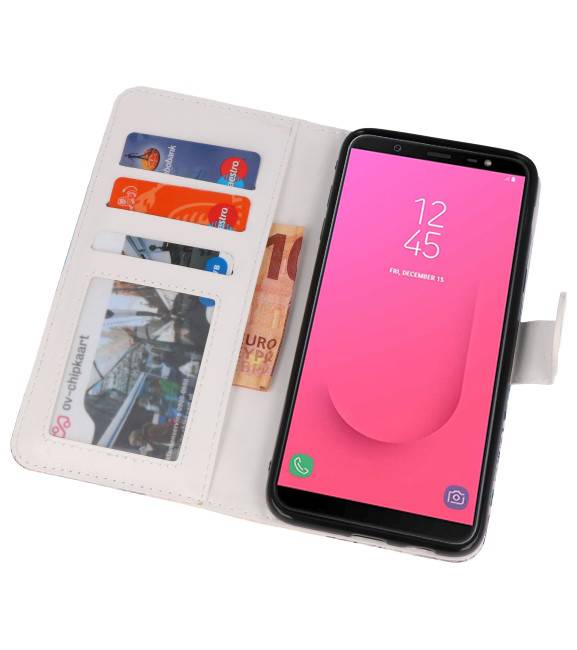 Etui Bookstyle Temple 1 pour Galaxy J8