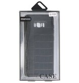 Custodia rigida Croco per Samsung Galaxy S8 Plus Nero