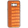 Croco Hard Case for Samsung Galaxy S8 Plus Brown