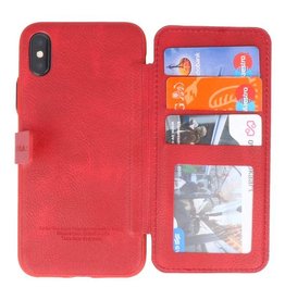Housse de protection arrière pour iPhone X Rouge