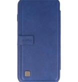 Bag Cover Book Design Taske til iPhone 8 Plus Blue