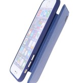 Back Cover Book Design Case for iPhone 8 Plus Blue