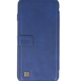 Bag Cover Book Design Taske til iPhone 6 Plus Blue