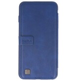 Bag Cover Book Design Taske til iPhone 6 Plus Blue