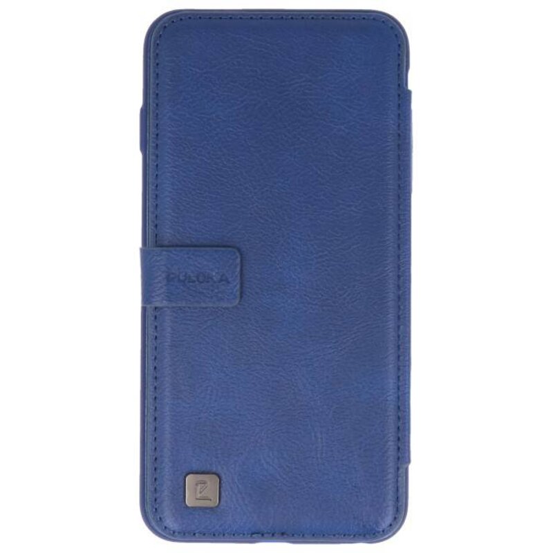 Bag Cover Book Design Taske til iPhone 6 Plus Blue